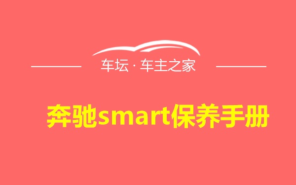 奔驰smart保养手册