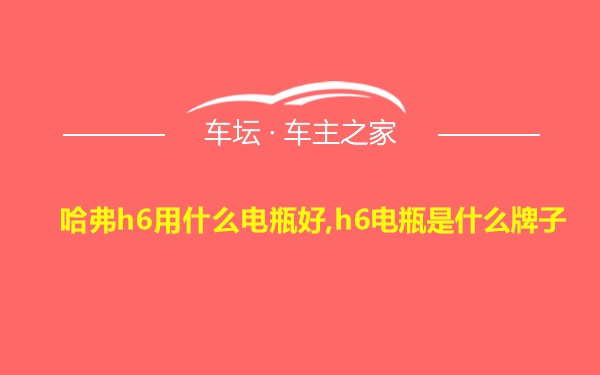 哈弗h6用什么电瓶好,h6电瓶是什么牌子