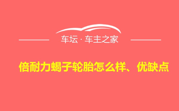 倍耐力蝎子轮胎怎么样、优缺点