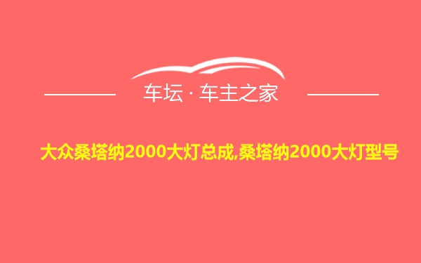 大众桑塔纳2000大灯总成,桑塔纳2000大灯型号