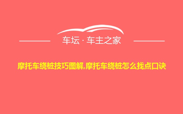 摩托车绕桩技巧图解,摩托车绕桩怎么找点口诀