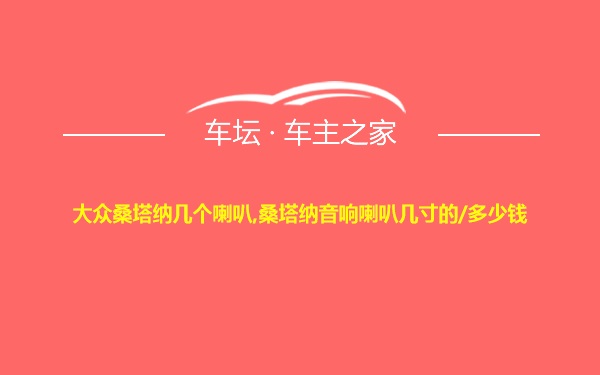 大众桑塔纳几个喇叭,桑塔纳音响喇叭几寸的/多少钱