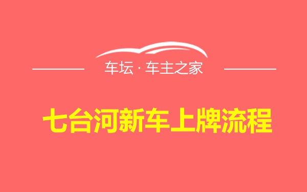 七台河新车上牌流程