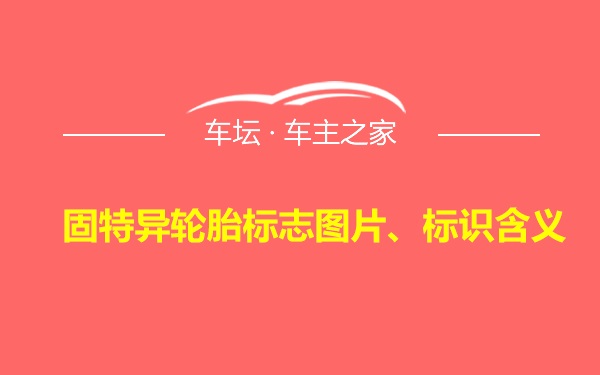 固特异轮胎标志图片、标识含义