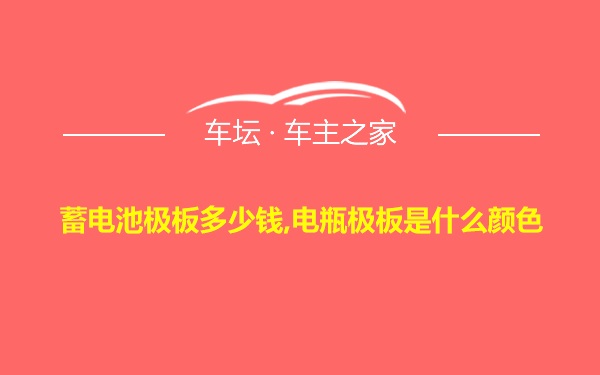 蓄电池极板多少钱,电瓶极板是什么颜色