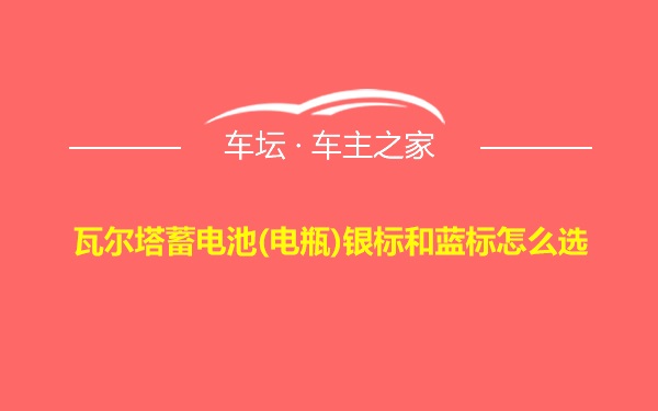 瓦尔塔蓄电池(电瓶)银标和蓝标怎么选