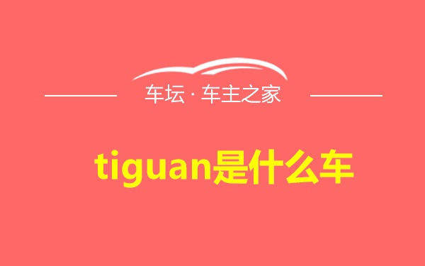 tiguan是什么车