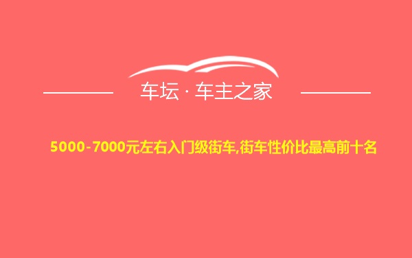 5000-7000元左右入门级街车,街车性价比最高前十名