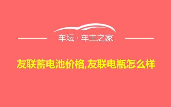 友联蓄电池价格,友联电瓶怎么样