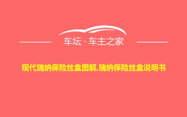 现代瑞纳保险丝盒图解,瑞纳保险丝盒说明书