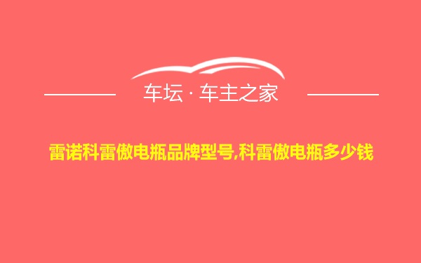 雷诺科雷傲电瓶品牌型号,科雷傲电瓶多少钱