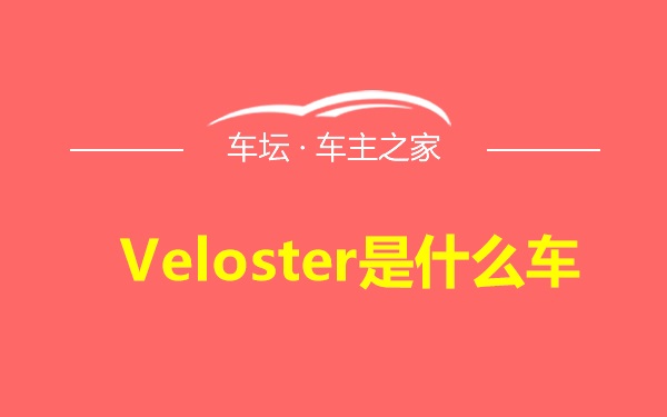 Veloster是什么车