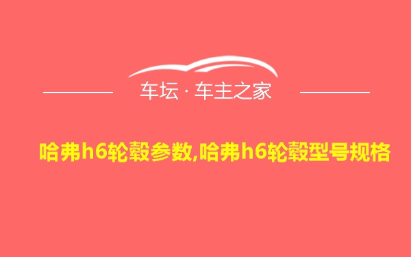 哈弗h6轮毂参数,哈弗h6轮毂型号规格