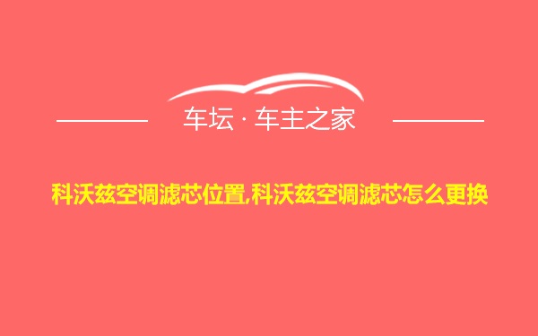 科沃兹空调滤芯位置,科沃兹空调滤芯怎么更换