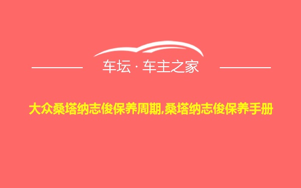 大众桑塔纳志俊保养周期,桑塔纳志俊保养手册