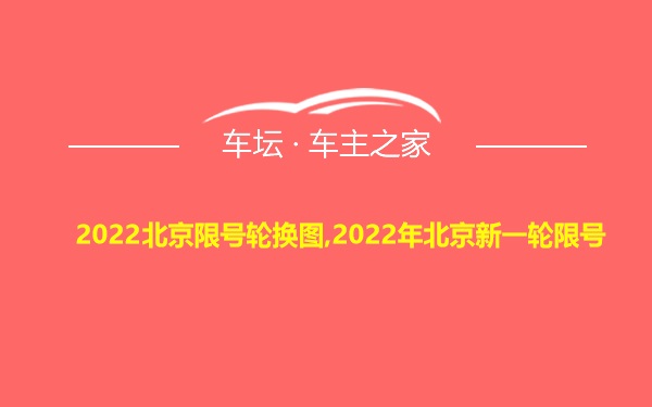 2022北京限号轮换图,2022年北京新一轮限号
