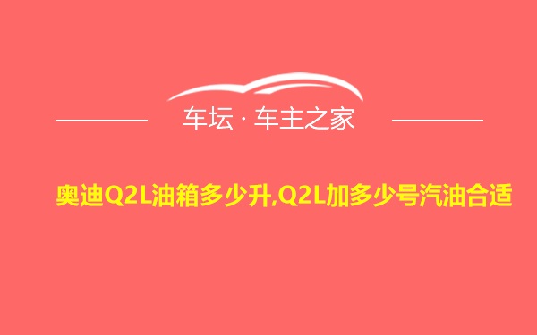 奥迪Q2L油箱多少升,Q2L加多少号汽油合适