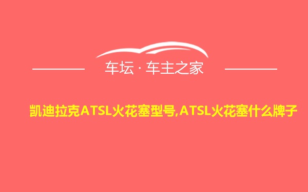 凯迪拉克ATSL火花塞型号,ATSL火花塞什么牌子