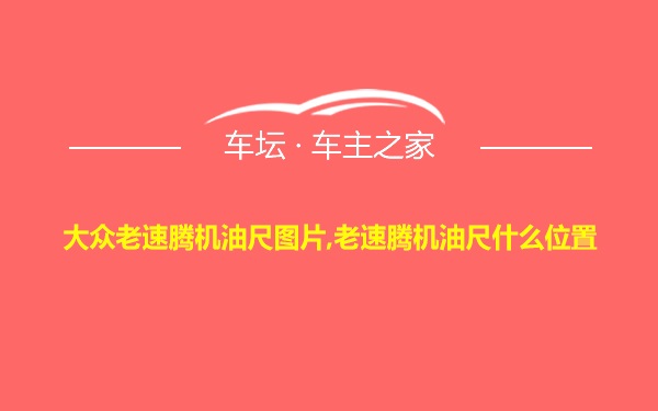 大众老速腾机油尺图片,老速腾机油尺什么位置