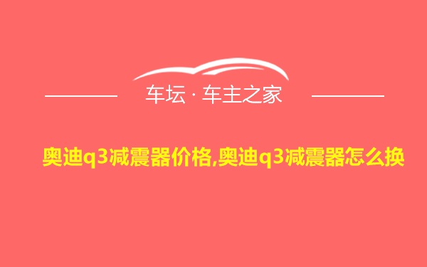 奥迪q3减震器价格,奥迪q3减震器怎么换