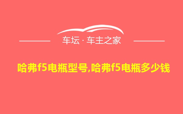 哈弗f5电瓶型号,哈弗f5电瓶多少钱