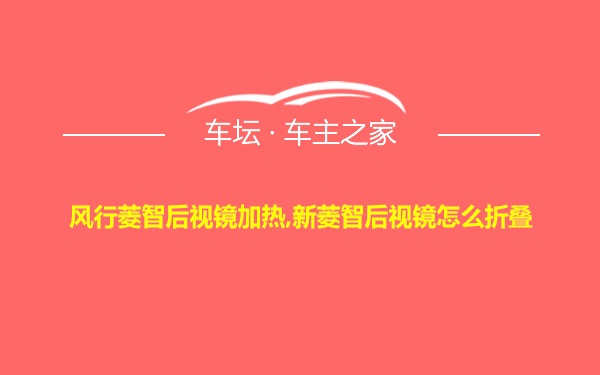 风行菱智后视镜加热,新菱智后视镜怎么折叠