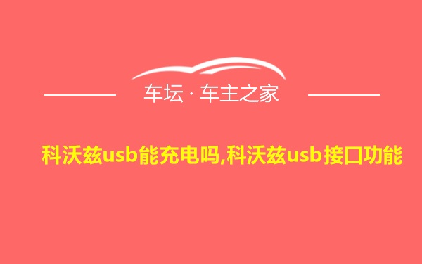 科沃兹usb能充电吗,科沃兹usb接口功能